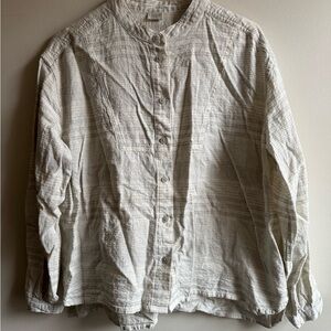 Poetry White Lightweight Shirt Jacket